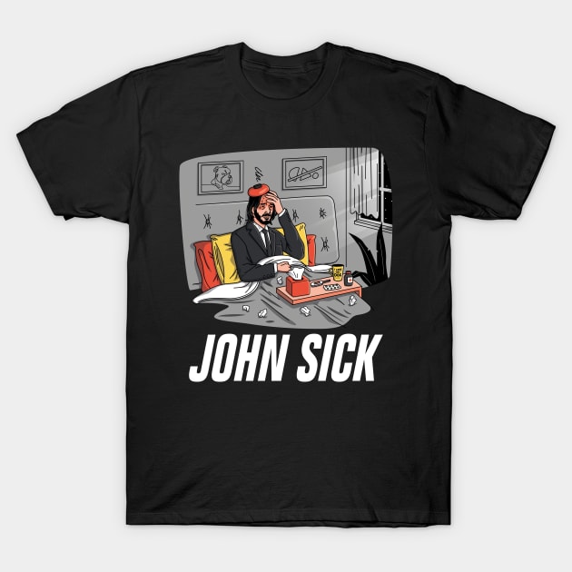 John Sick T-Shirt by Olipop